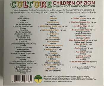 3CD Culture: Children Of Zion - The High Note Singles Collection