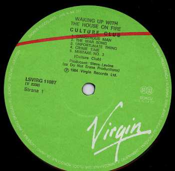 LP Culture Club: Waking Up With the House on Fire