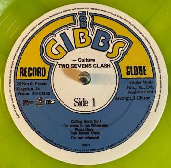 LP Culture: Two Sevens Clash CLR