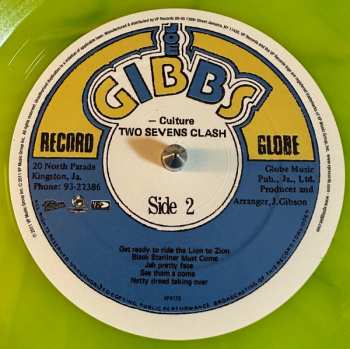LP Culture: Two Sevens Clash CLR