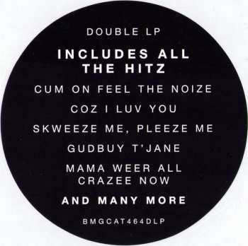2LP Slade: Cum On Feel The Hitz - The Best Of Slade