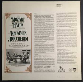 LP Cummings String Trio: Mozart Haydn Krommer Boccherini