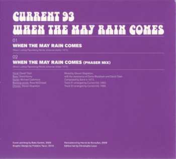 CD Current 93: When The May Rain Comes