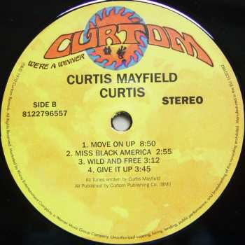 LP Curtis Mayfield: Curtis
