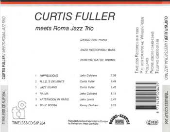 CD Curtis Fuller: Curtis Fuller Meets Roma Jazz Trio