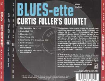 CD Curtis Fuller's Quintet: Blues-ette