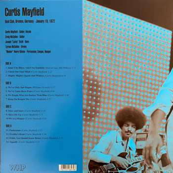 2LP Curtis Mayfield: Beat Club, Bremen, Germany - January 19, 1972