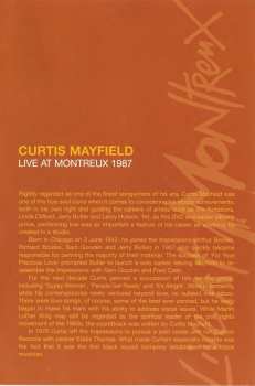 DVD Curtis Mayfield: Live At Montreux 1987