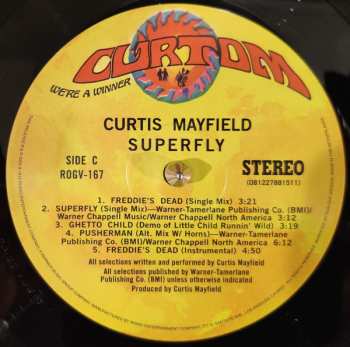 2LP Curtis Mayfield: Super Fly (The Original Motion Picture Soundtrack) LTD | NUM | DLX