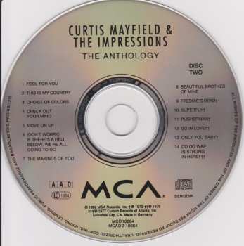 2CD The Impressions: The Anthology 1961-1977