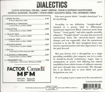 CD Curtis Nowosad: Dialectics