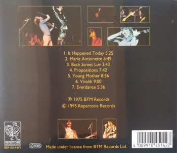 CD Curved Air: Live
