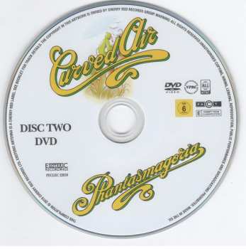 CD/DVD Curved Air: Phantasmagoria DLX
