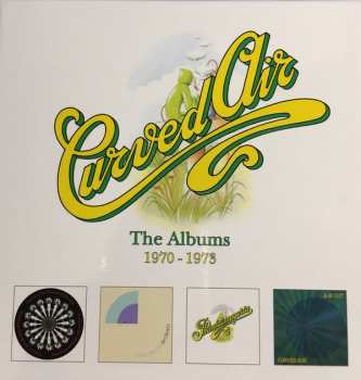 4CD/Doos Curved Air: The Albums 1970-1973