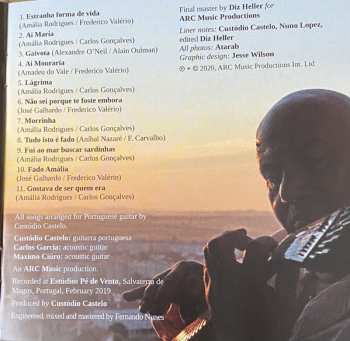 CD Custódio Castelo: Amália Classics On Portuguese Guitar