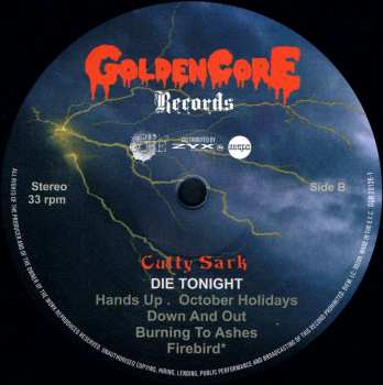 LP Cutty Sark: Die Tonight