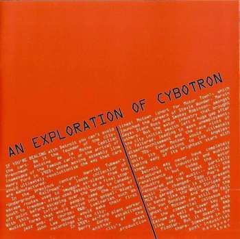 CD Cybotron: Motor City Machine Music: An Exploration Of Cybotron