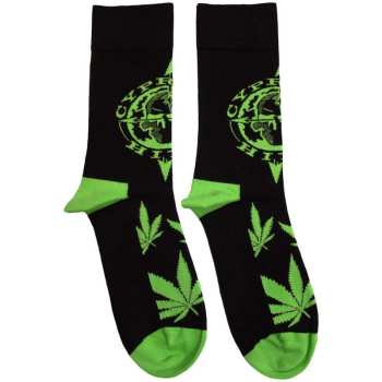 Merch Cypress Hill: Cypress Hill Unisex Ankle Socks: Logo & Leaves