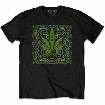 Merch Cypress Hill: T-shirt 420 Leaf 
