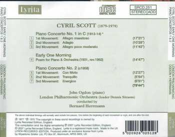 CD Bernard Herrmann: Piano Concertos 1 & 2 / Early One Morning 