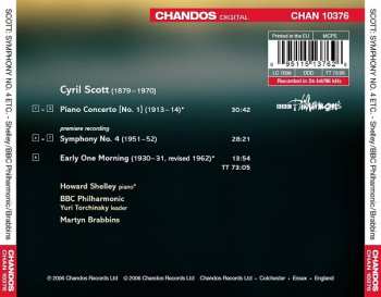 CD BBC Philharmonic: Piano Concerto [No. 1] • Symphony No. 4 • Early One Morning