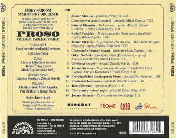 CD/DVD Czech National Symphony Orchestra: Proso - První A Jediné Koncertní Provedení Slavných Melodií Odcizených Z Operetní Fresky Járy Cimrmana
