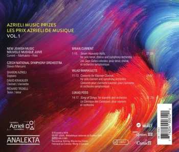 CD Czech National Symphony Orchestra: Azrieli Music Prizes Vol. 1
