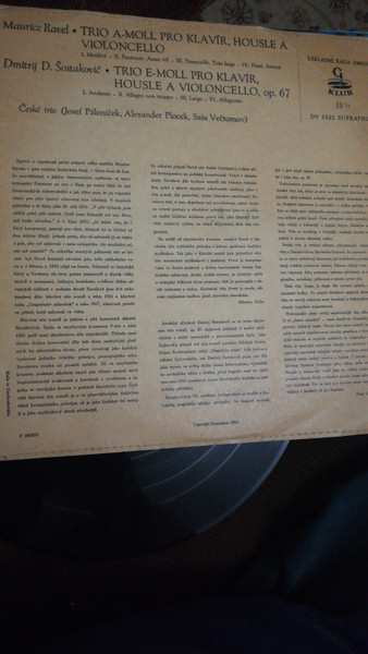 LP Dmitri Shostakovich: Trios