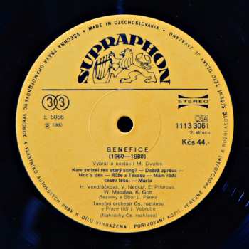 2LP Czechoslovak Radio Dance Orchestra: Benefice (2xLP)
