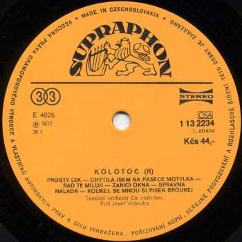 LP Czechoslovak Radio Dance Orchestra: Kolotoč(r)