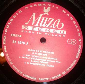 2LP/SP Czesław Niemen: Idée Fixe