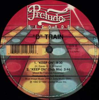 LP D-Train: Walk On By / Keep On