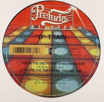 LP D-Train: You're The One For Me
