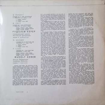LP Wolfgang Amadeus Mozart: Rudolph Kerer Plays