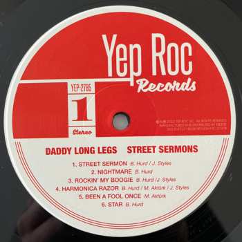 LP Daddy Long Legs: Street Sermons