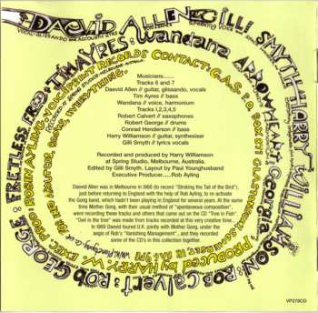 CD Daevid Allen: The Owl And The Tree