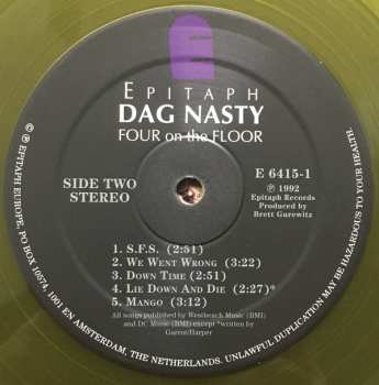 LP Dag Nasty: Four On The Floor CLR