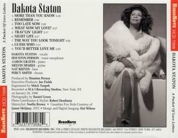 CD Dakota Staton: A Packet Of Love Letters