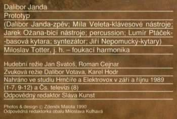 LP Dalibor Janda: Jen Ty Samotná A Já