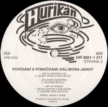 LP Dalibor Janda: Povídání S Písničkami (Živě)