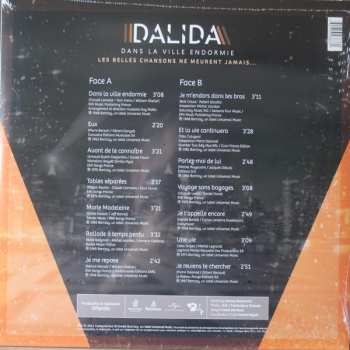 LP Dalida: Dans La Ville Endormie - Les Belles Chansons Ne Meurent Jamais...