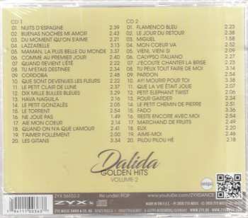 2CD Dalida: Golden Hits Volume 2