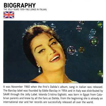 2CD Dalida: The Jolly Years 1959/62