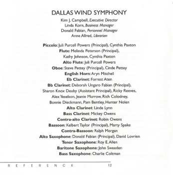CD Dallas Wind Symphony: Holidays & Epiphanies (The Music Of Ron Nelson)