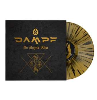 LP Dampf: No Angels Alive (gold Base Black Splatter)