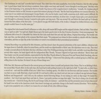 CD Dan Hicks And His Hot Licks: KSAN Studios, San Francisco, July 4th 1971