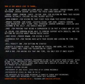 CD Dan Le Sac: Space Between The Words