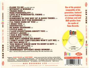 CD Dan Penn: Close To Me (More Fame Recordings)