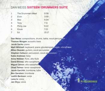 CD Dan Weiss: Sixteen: Drummers Suite