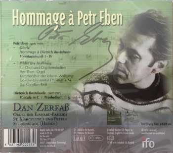 CD Dan Zerfaß: Hommage À Petr Eben